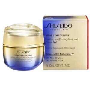 Shiseido Vital Perfection Uplifting Firming Face Cream 1.7oz NEW AND SEALED